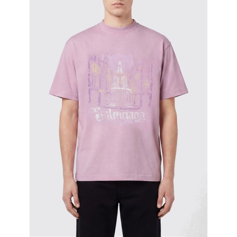 Balenciaga T-Shirt Men Pink